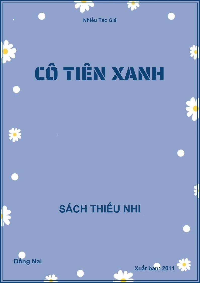 Cô tiên xanh