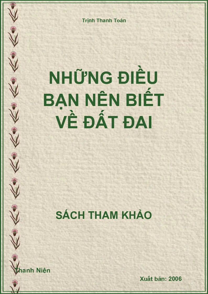 Những điều bạn nên biết về đất đai