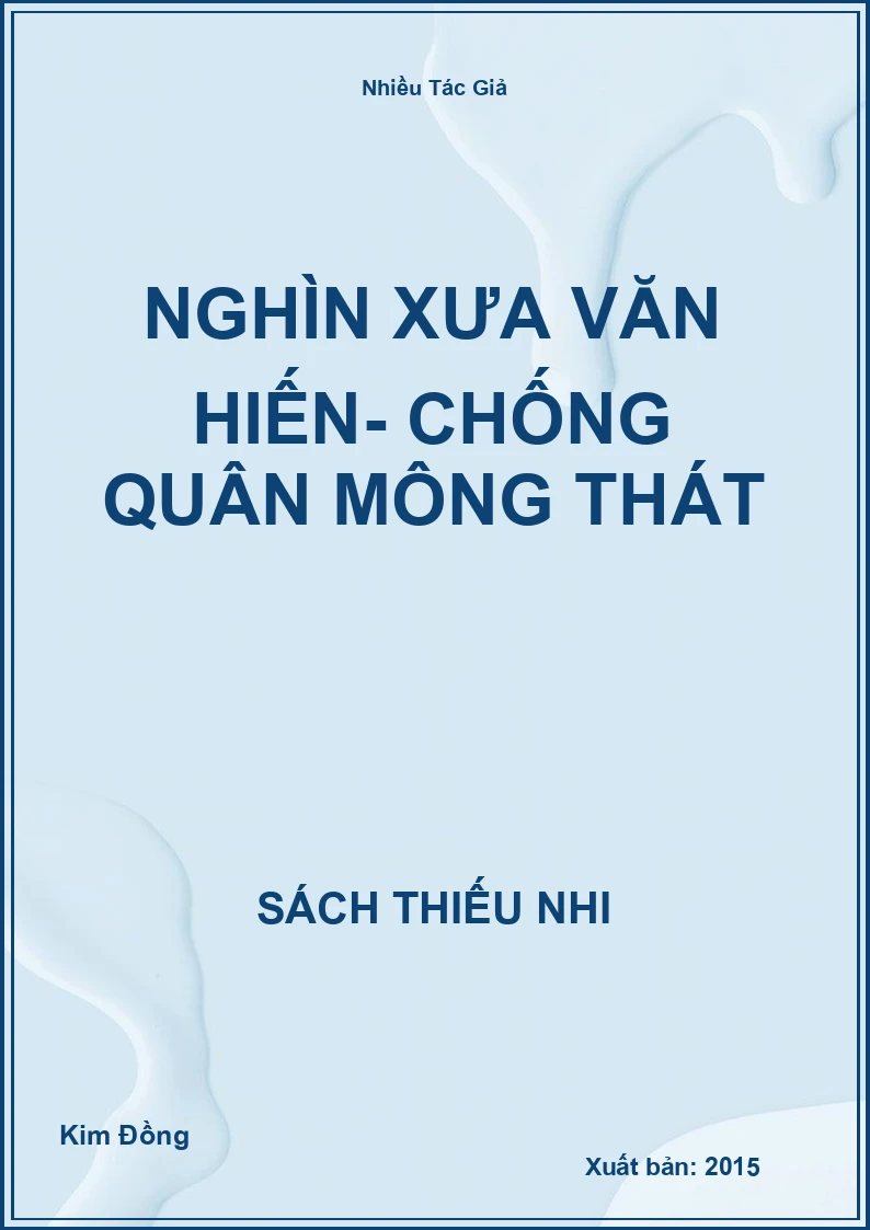 Nghìn xưa văn hiến- chống quân mông thát