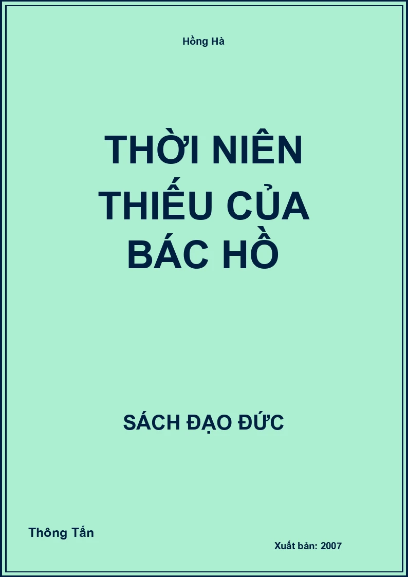 Thời niên thiếu của Bác Hồ