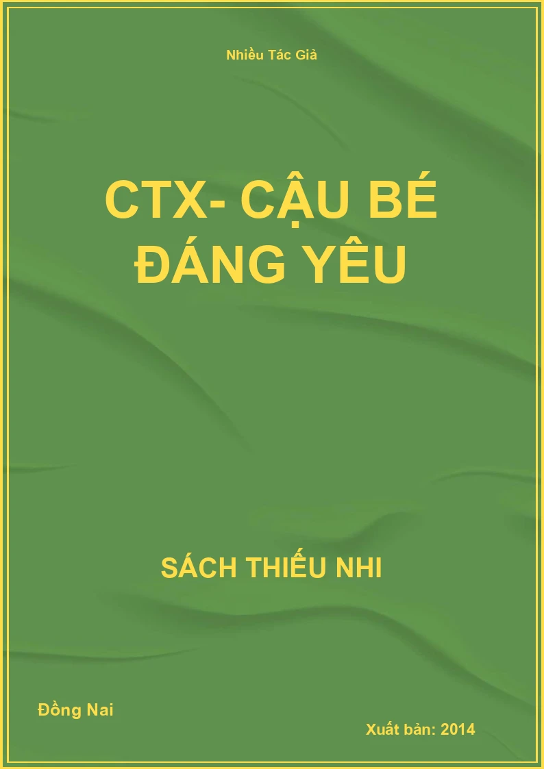 CTX- Cậu bé đáng yêu