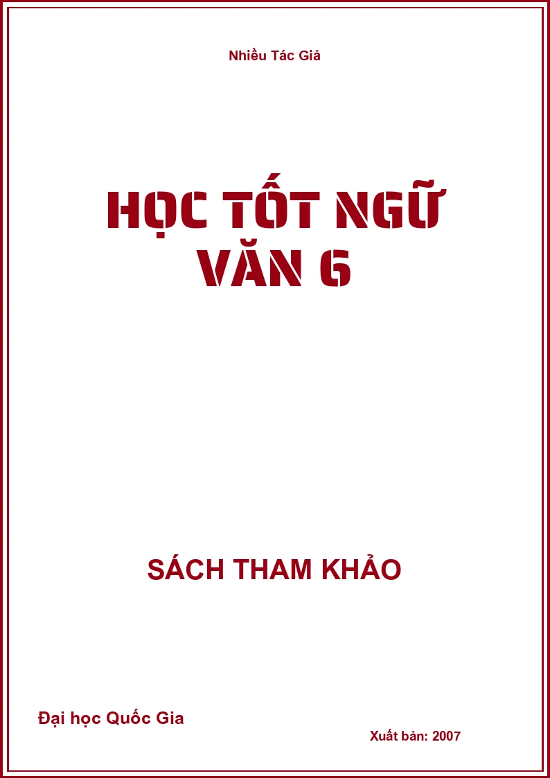 Học tốt Ngữ Văn 6