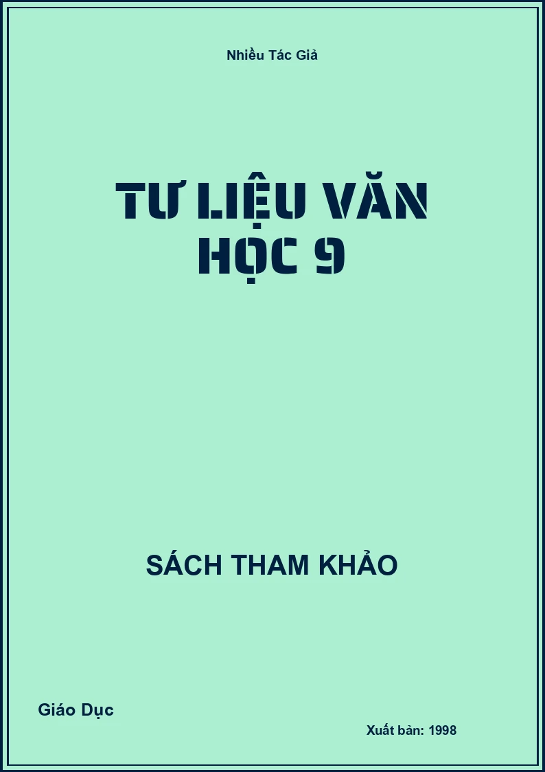 Tư liệu văn học 9