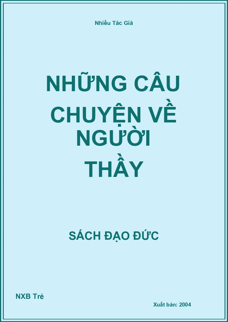 Những câu chuyện về người thầy