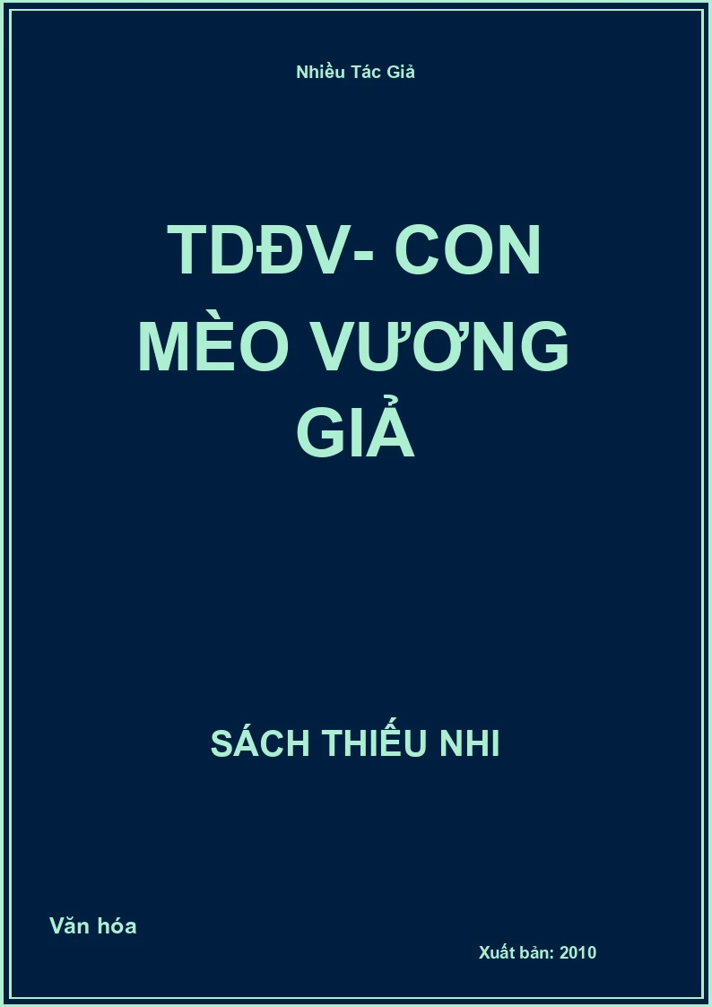 TDĐV- Con mèo vương giả