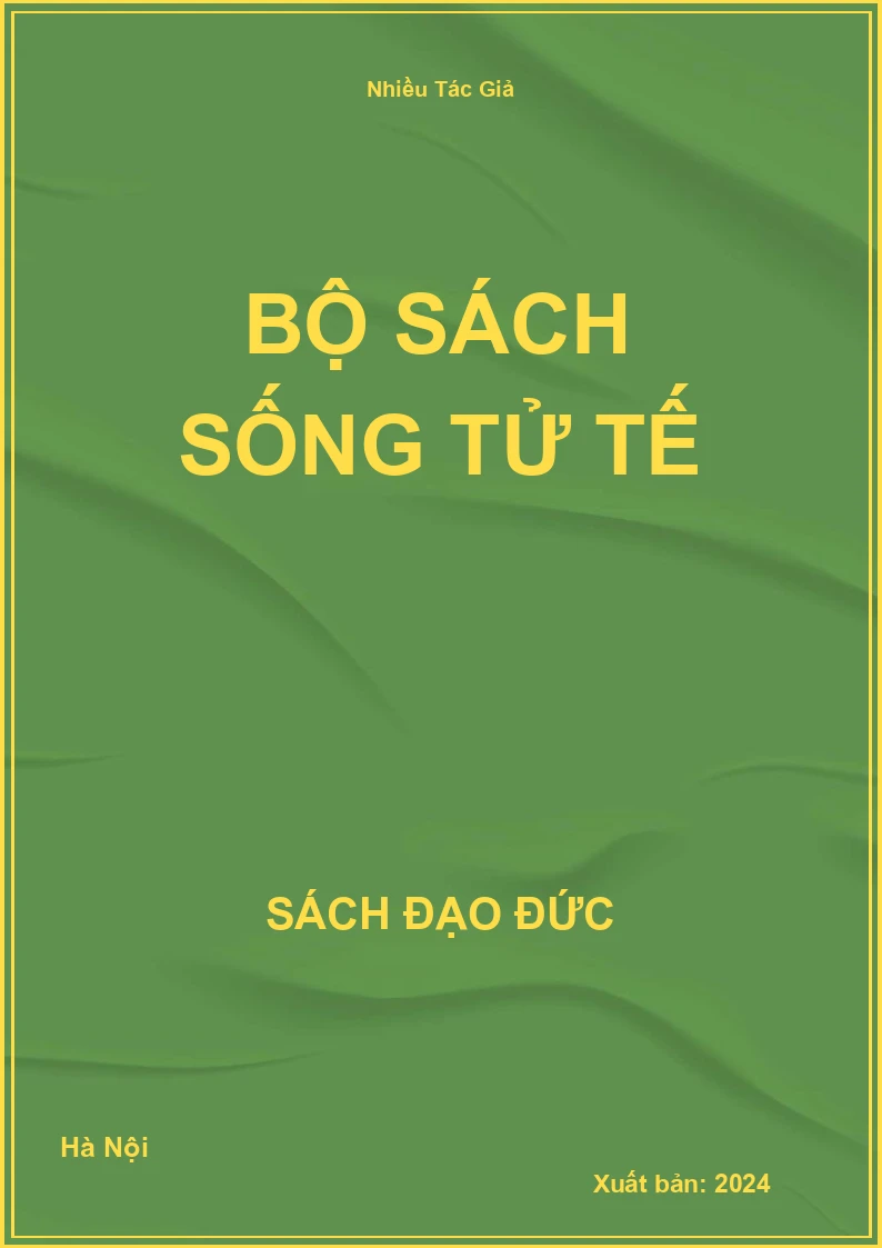 Bộ sách sống tử tế