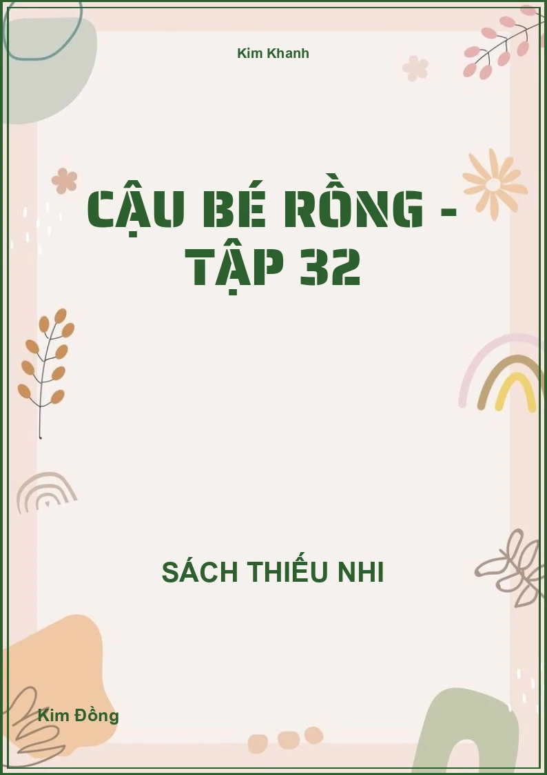 Cậu bé rồng - tập 32