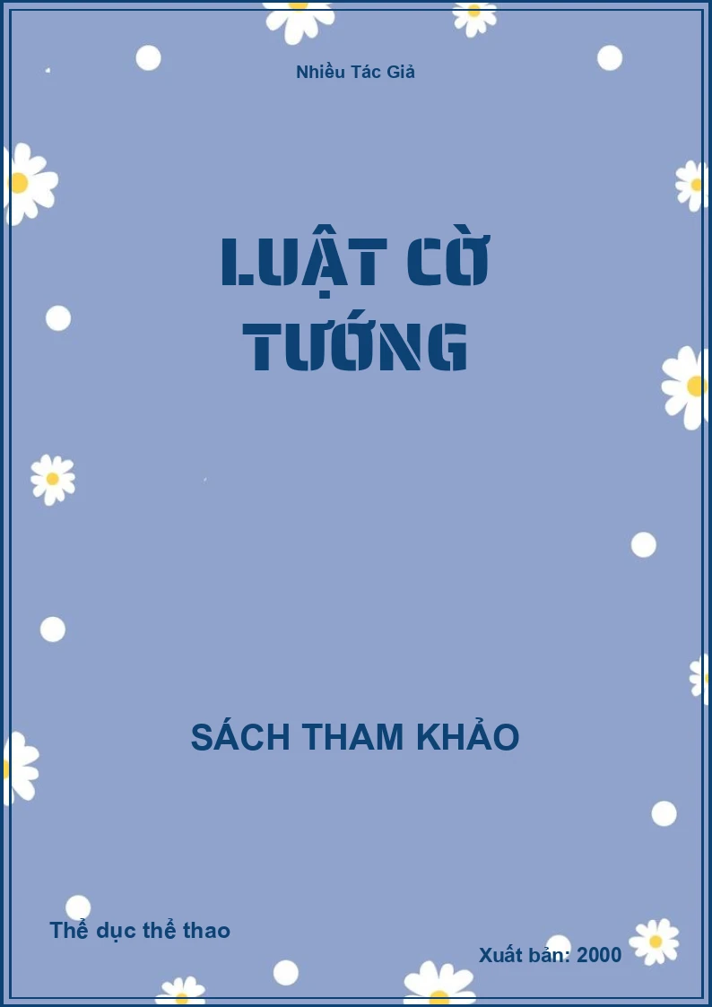 Luật cờ tướng