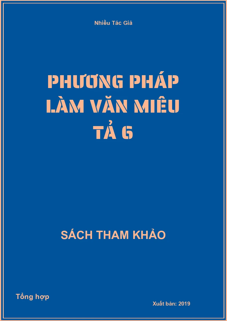 Phương Pháp làm văn miêu tả 6