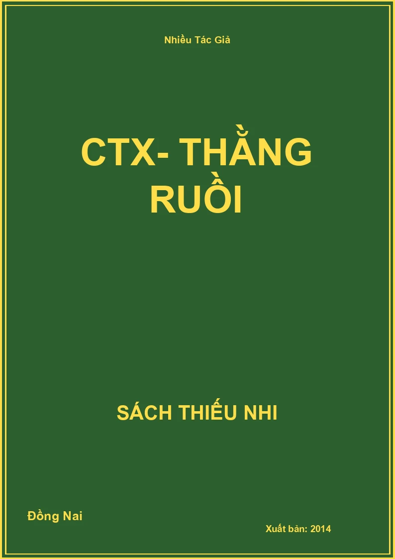 CTX- Thằng ruồi