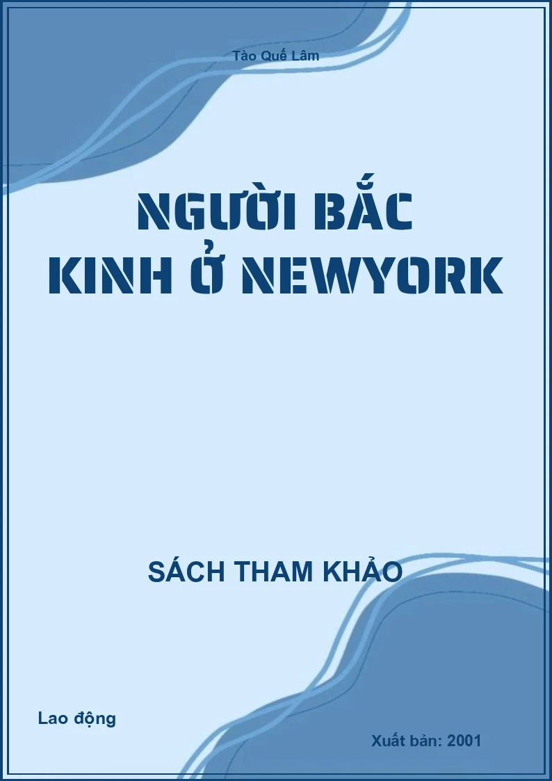 Người Bắc Kinh ở New York