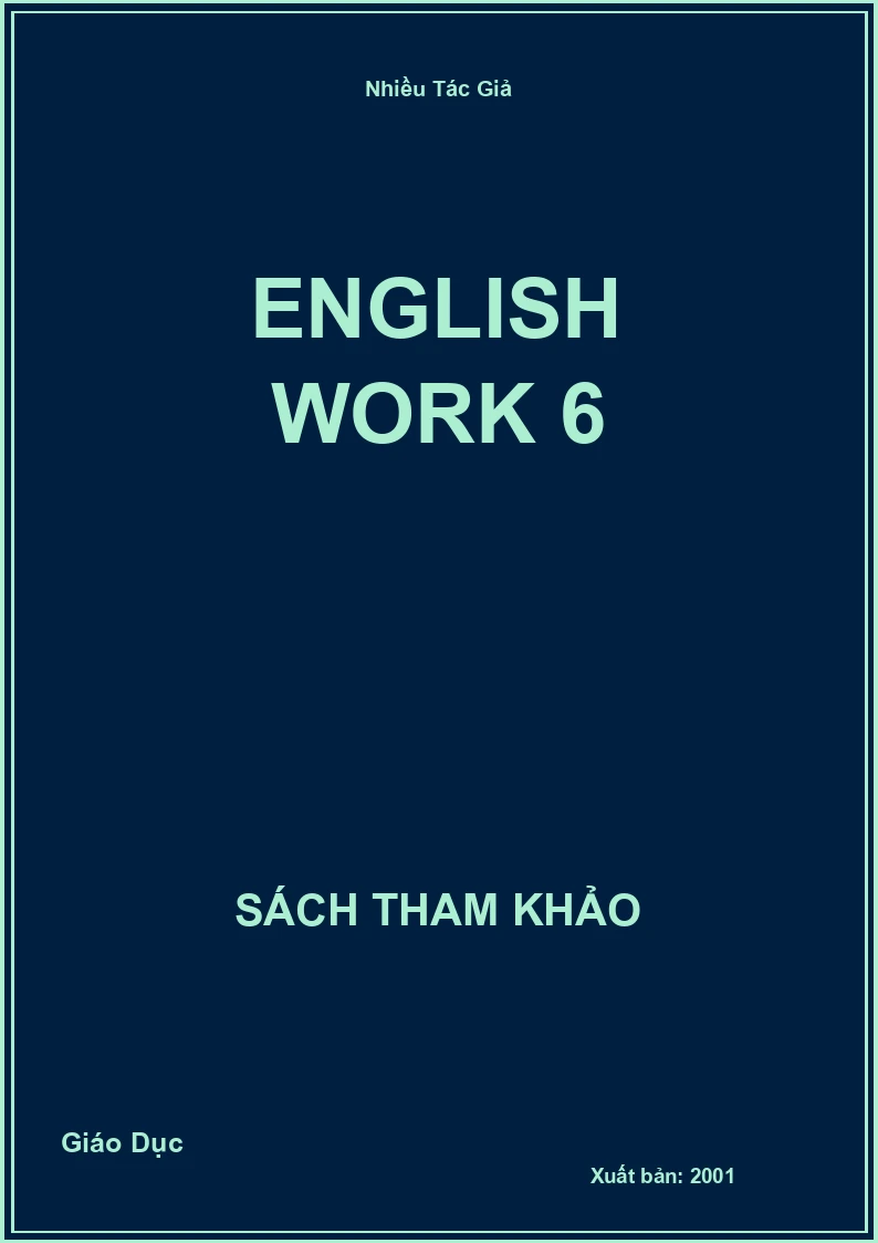 English work 6