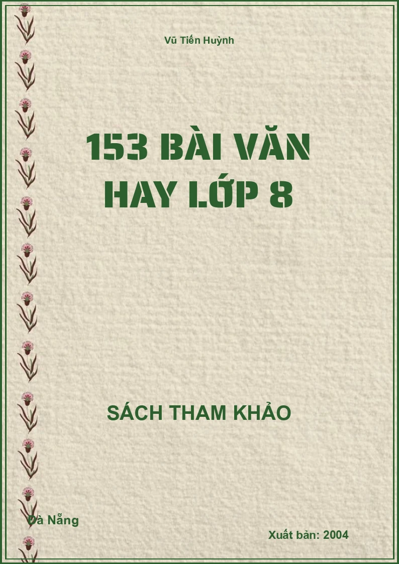153 Bài văn hay lớp 8