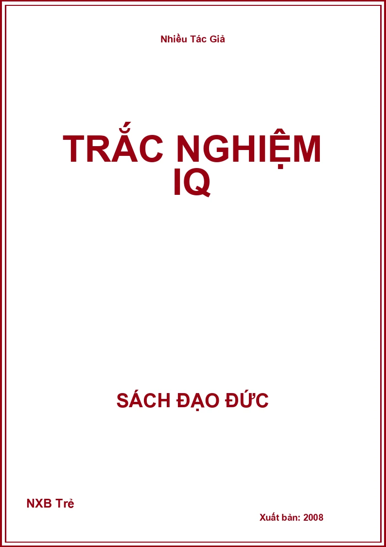 Trắc nghiệm IQ