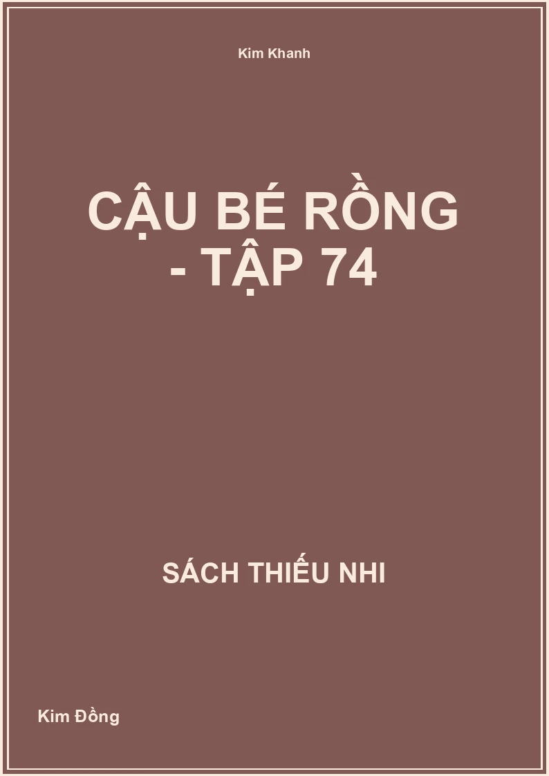 Cậu bé rồng - tập 74