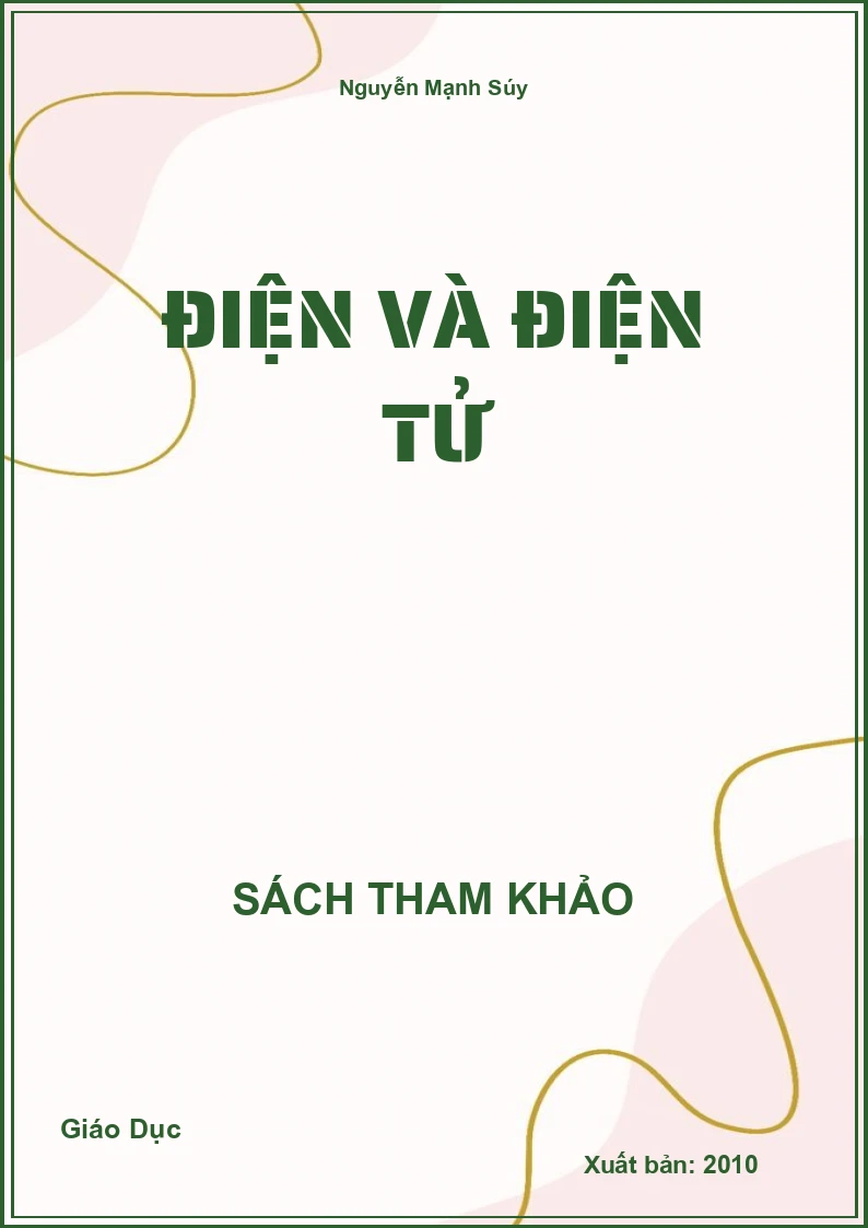 Điện và điện tử