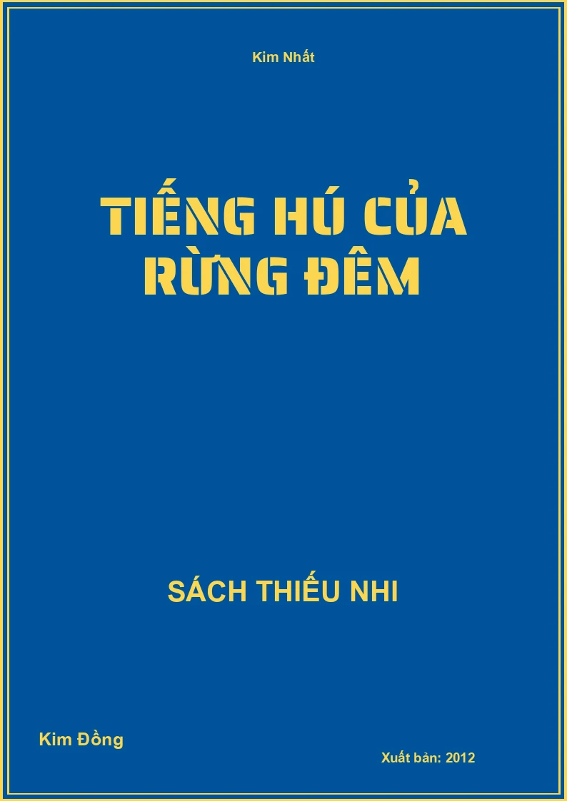 Tiếng hú của rừng đêm