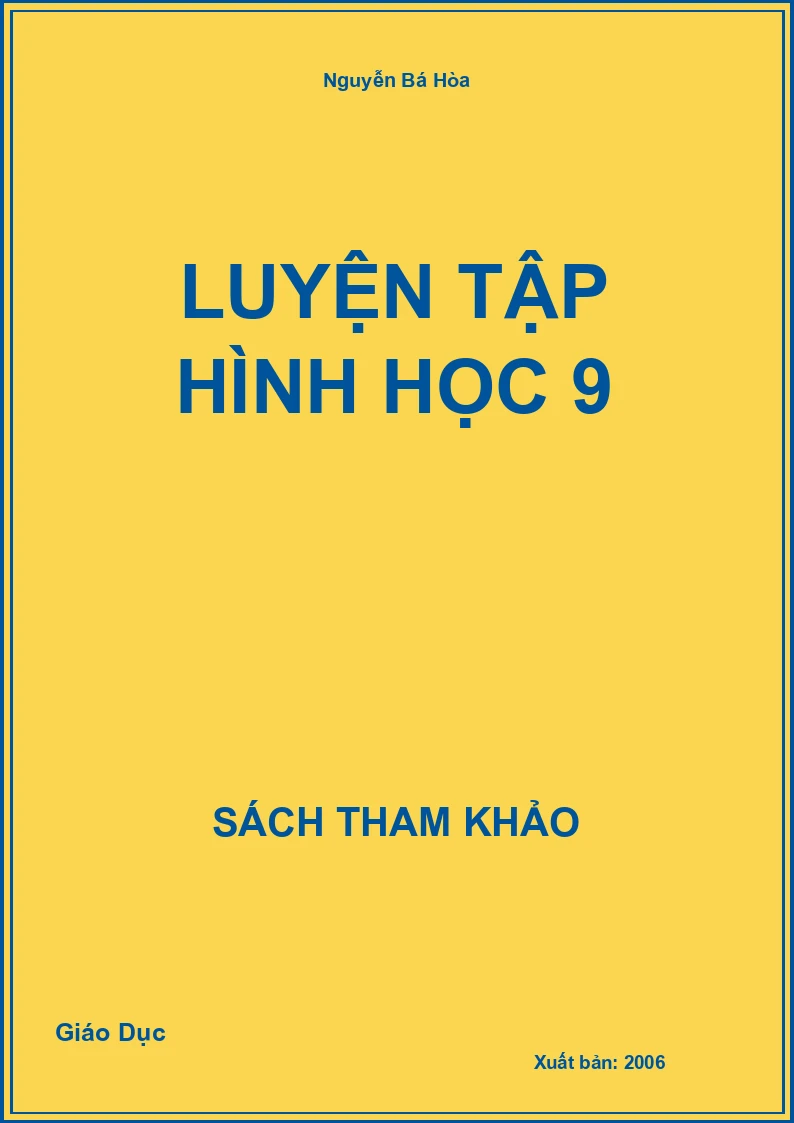 Luyện tập hình học 9