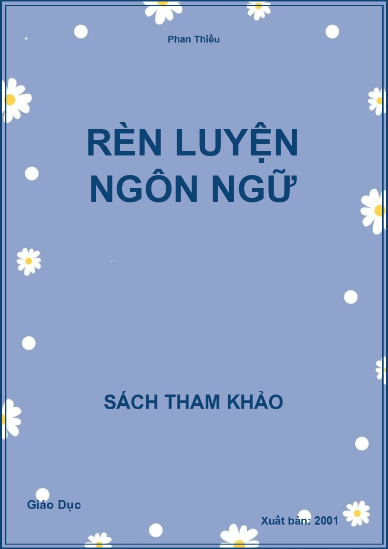 Rèn luyện ngôn ngữ