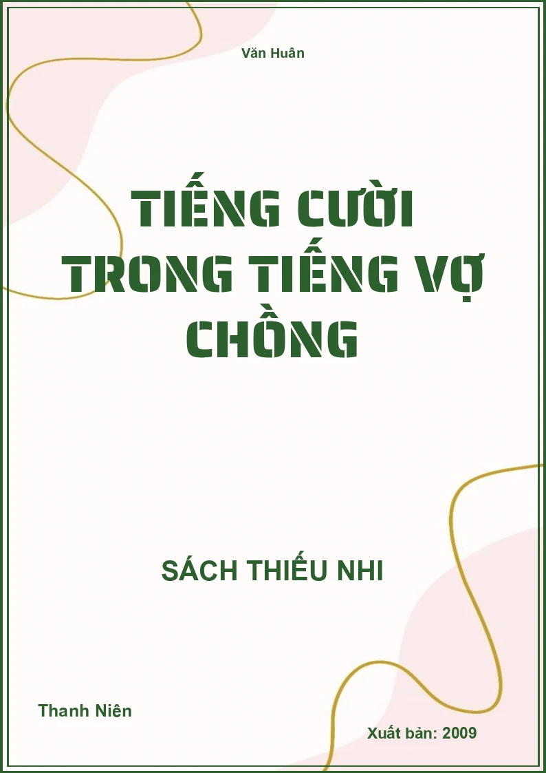 Tiếng cười trong tiếng vợ chồng