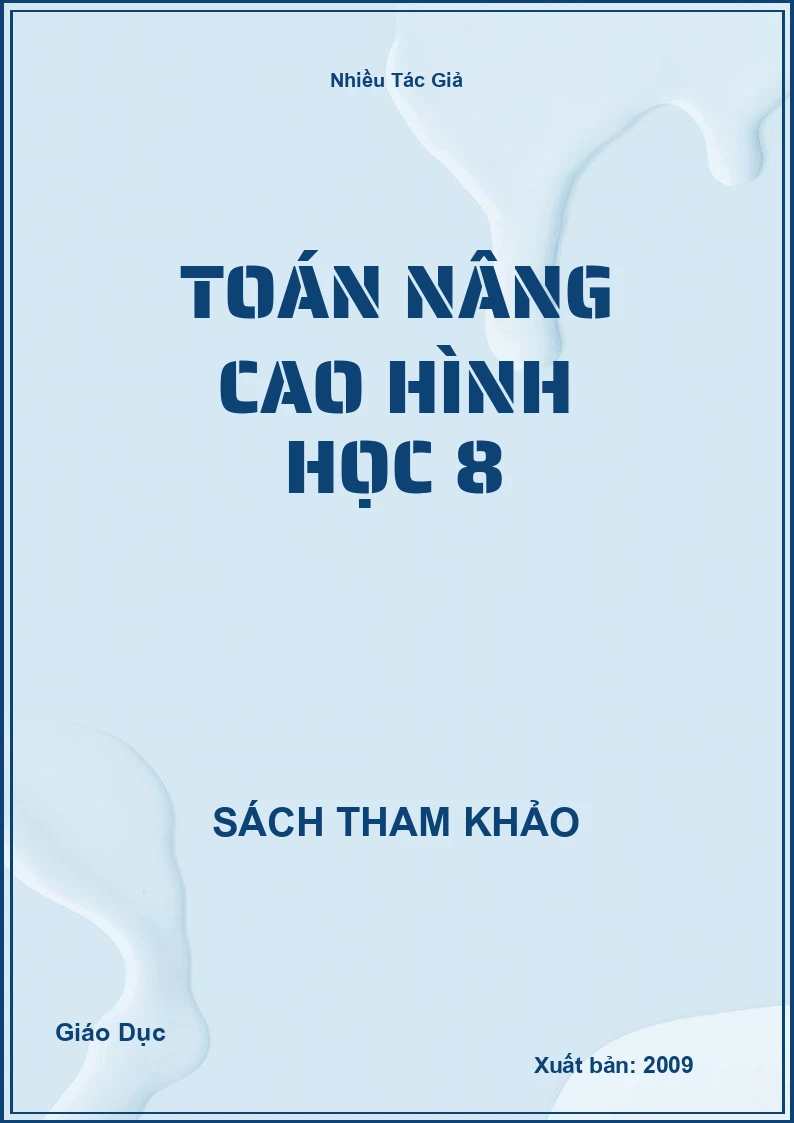 Toán nâng cao hình học 8