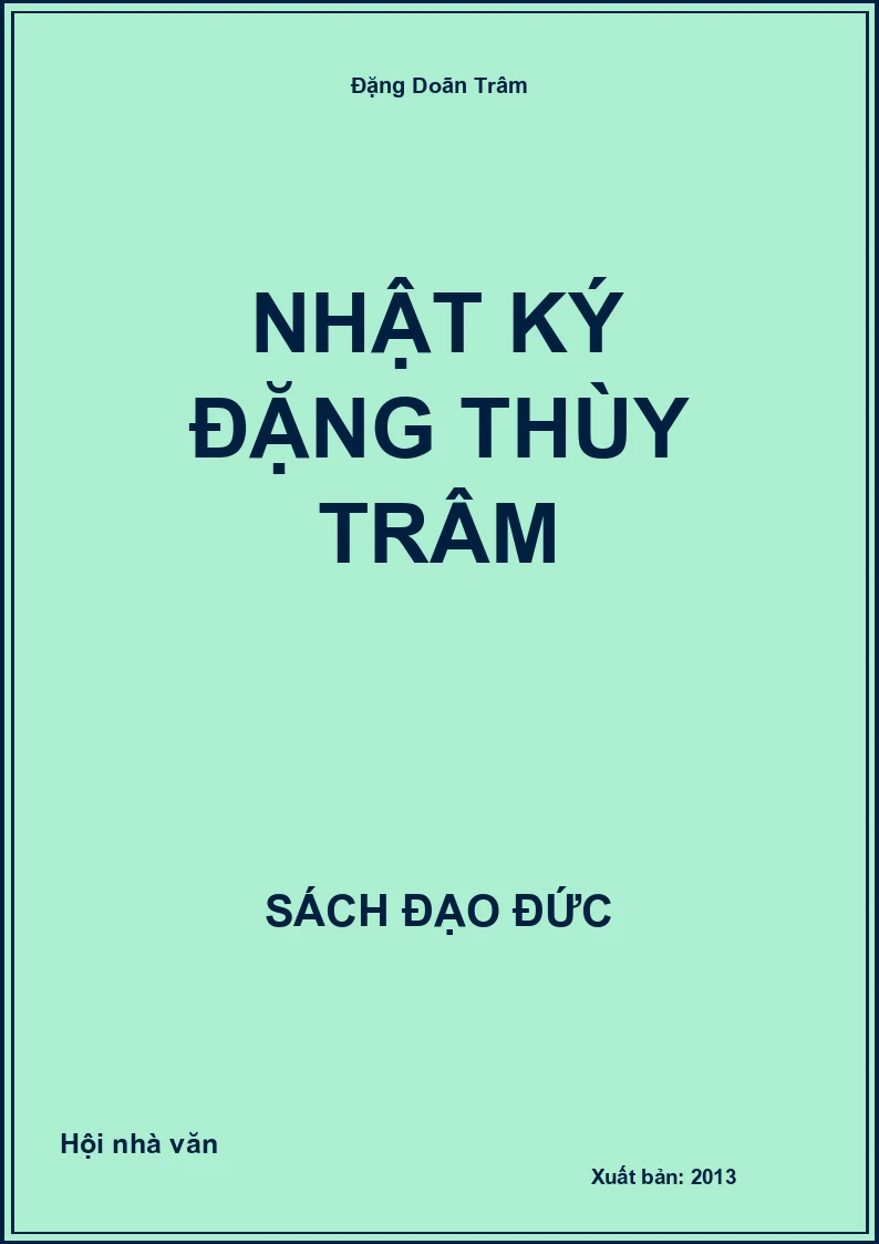 Nhật ký Đặng thùy trâm