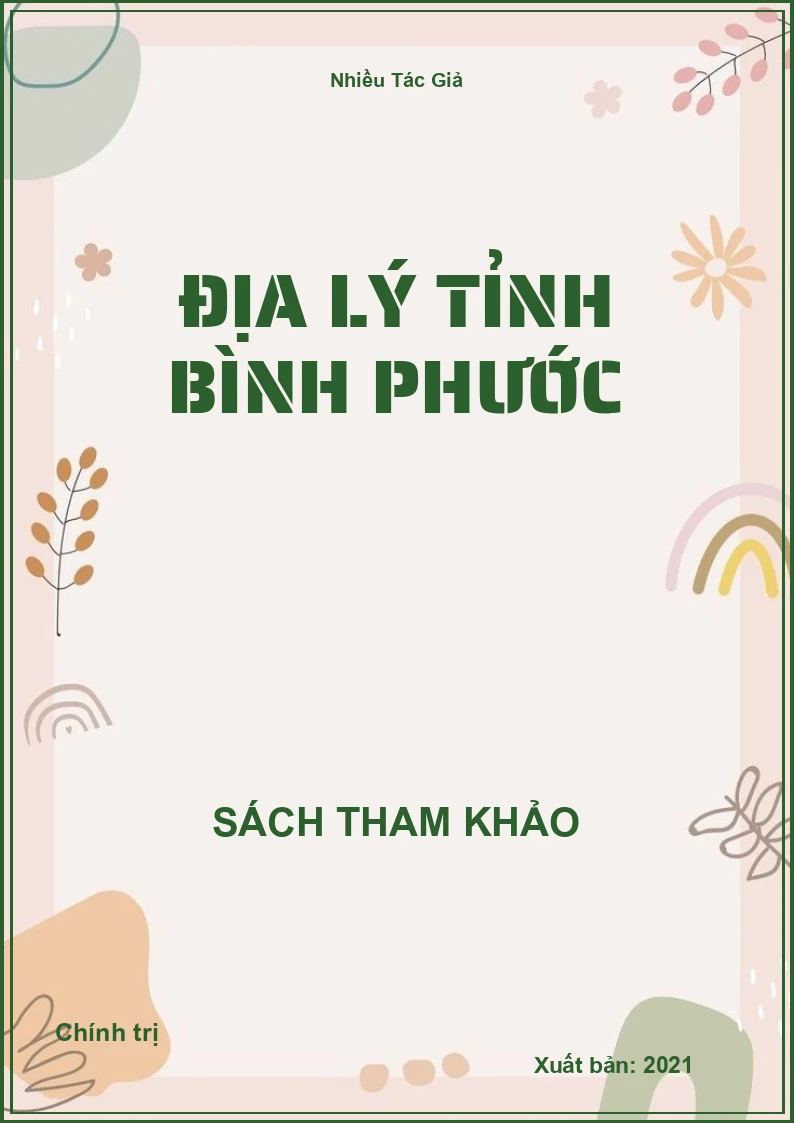 Địa Lý tỉnh Bình Phước
