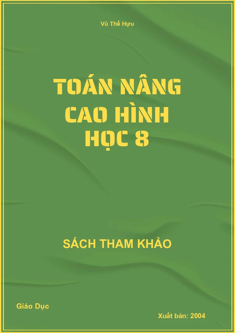 Toán nâng cao hình học 8