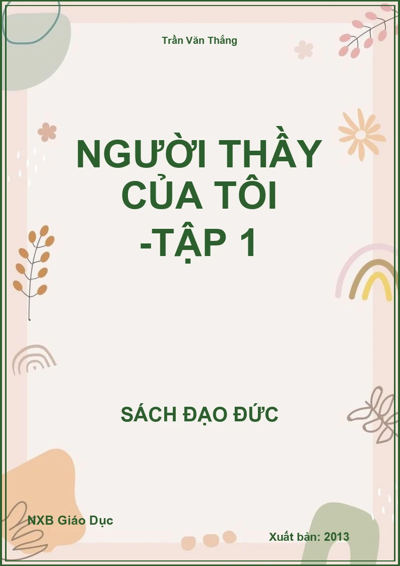 Người thầy của tôi -tập 1