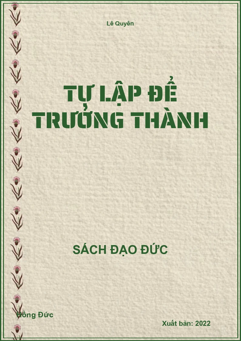 Tự lập để trưởng thành
