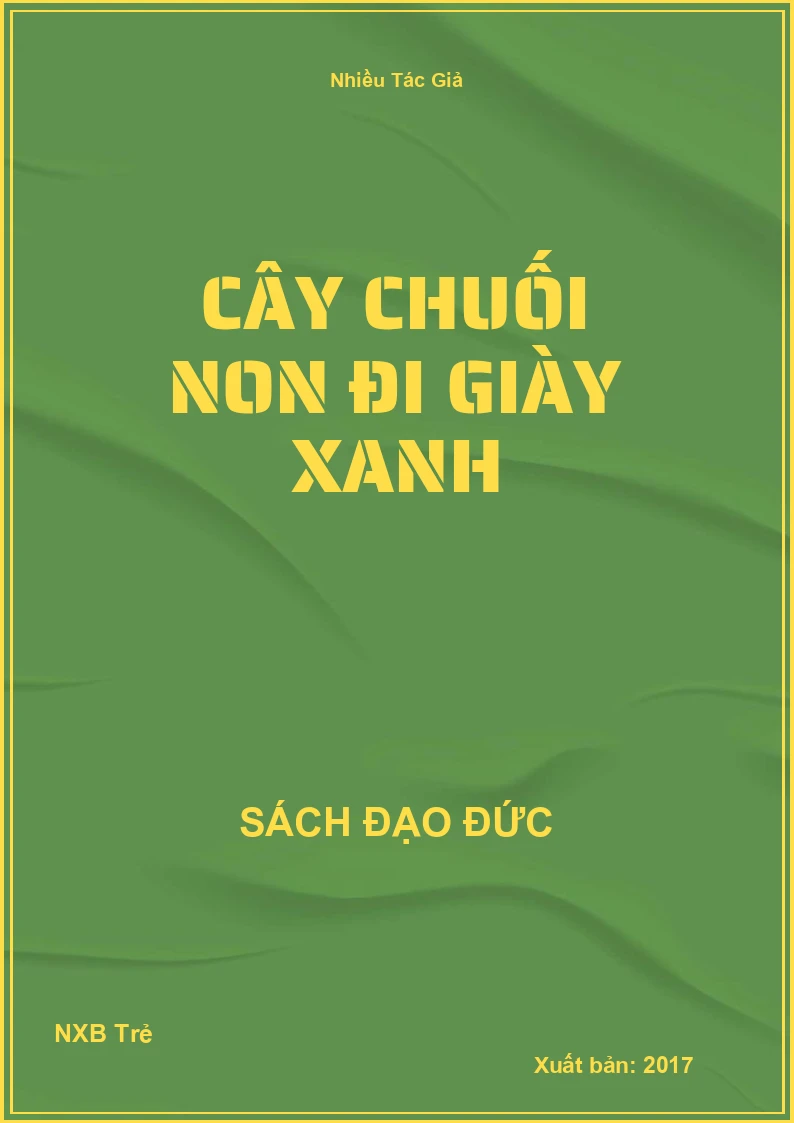 Cây chuối non đi giày xanh