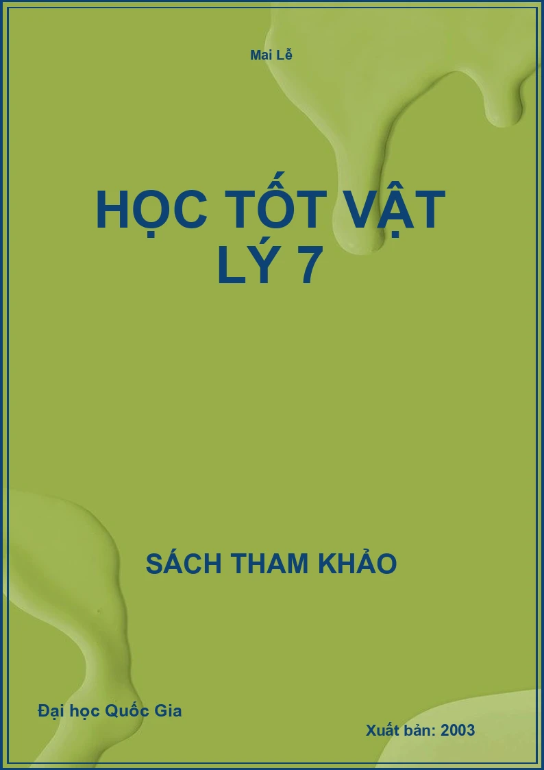 Học tốt Vật Lý 7