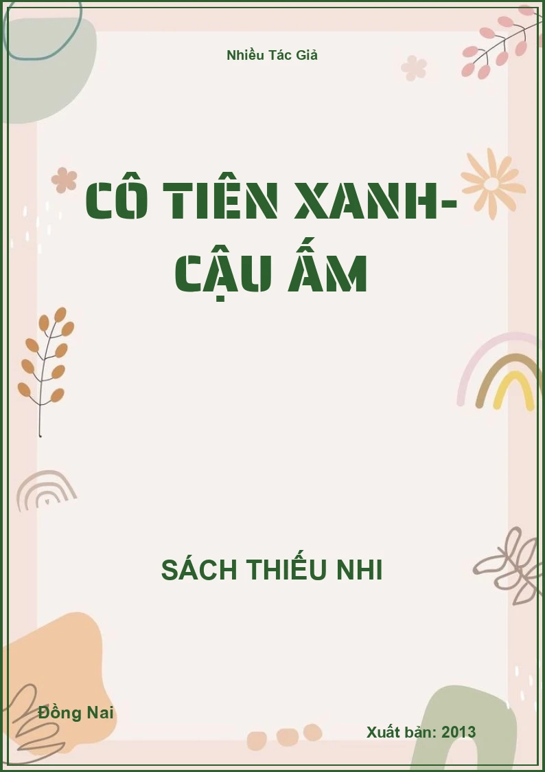 Cô tiên xanh- Cậu ấm