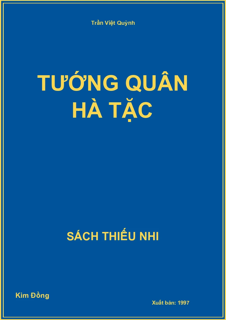 Tướng quân hà tặc