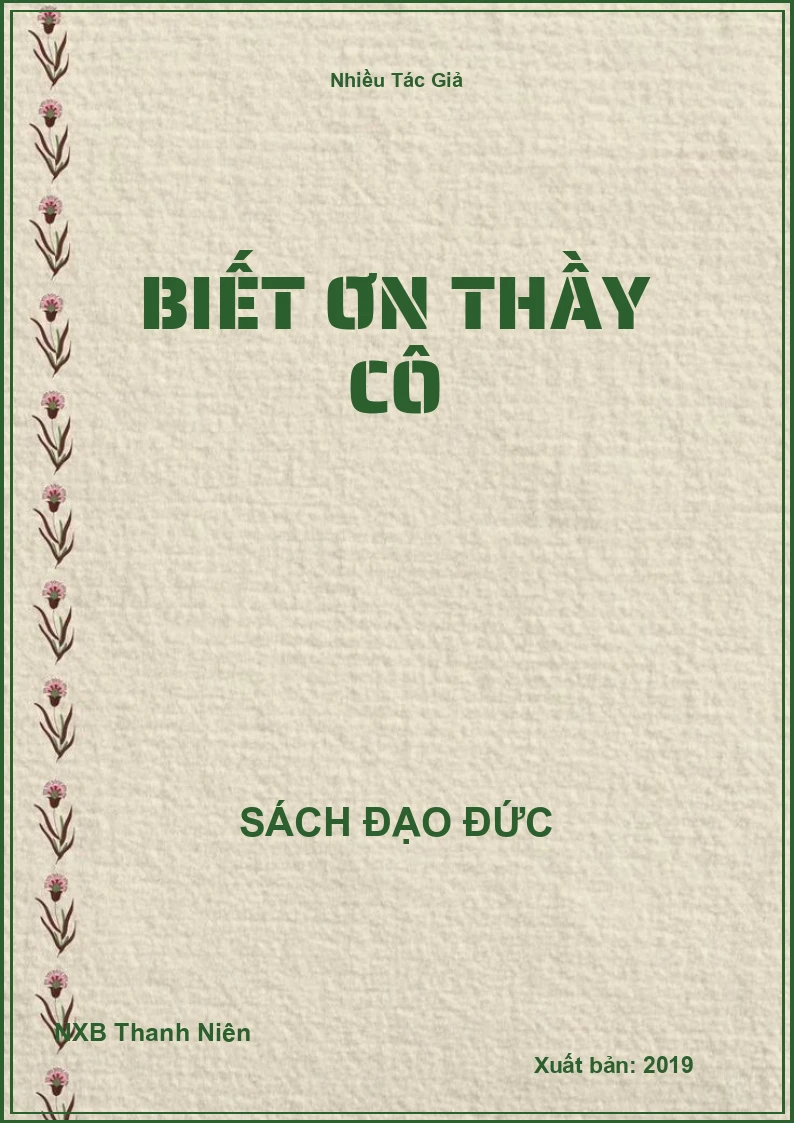 Biết ơn thầy cô