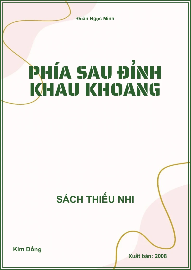 Phía sau đỉnh khau khoang
