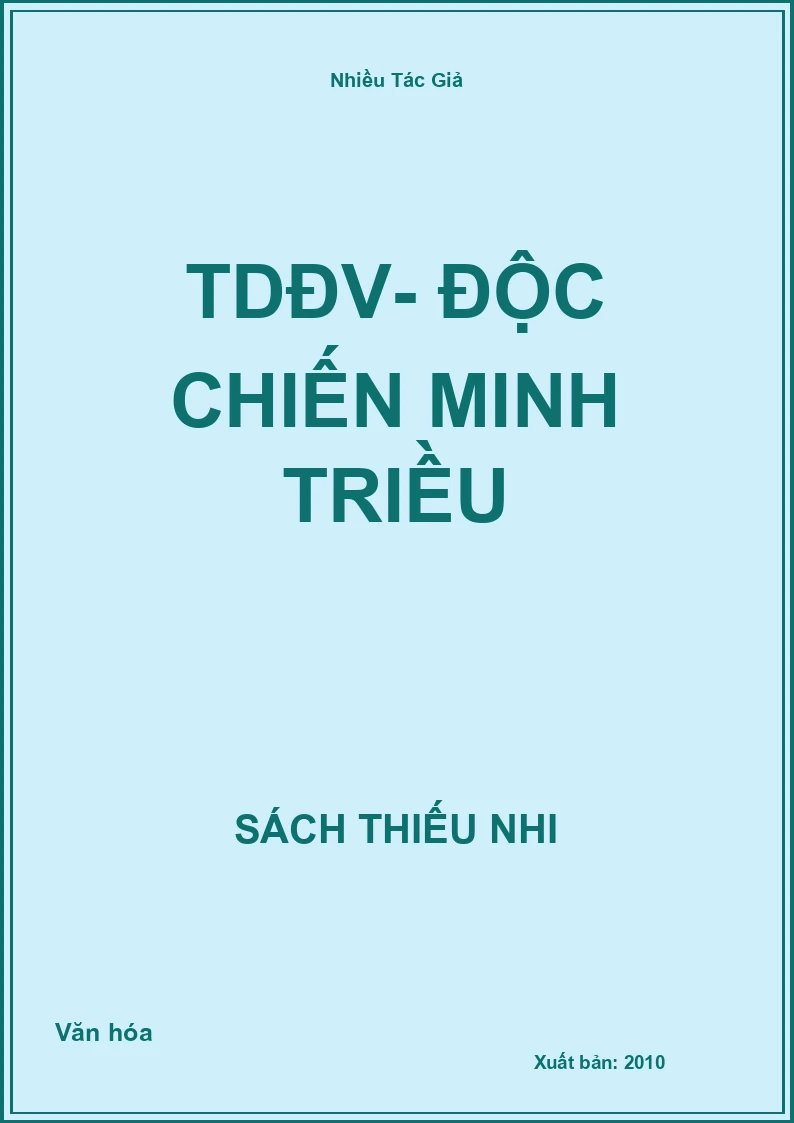TDĐV- Độc chiến minh triều