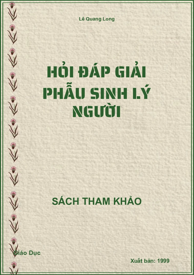 Hỏi đáp Giải phẫu sinh lý người