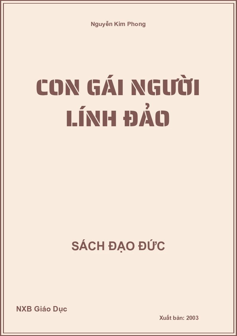 Con gái người lính đảo