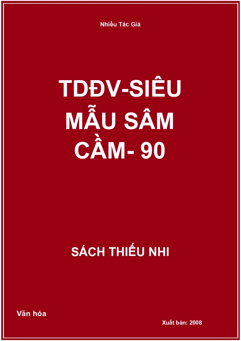 TDĐV-Siêu mẫu sâm cầm- 90