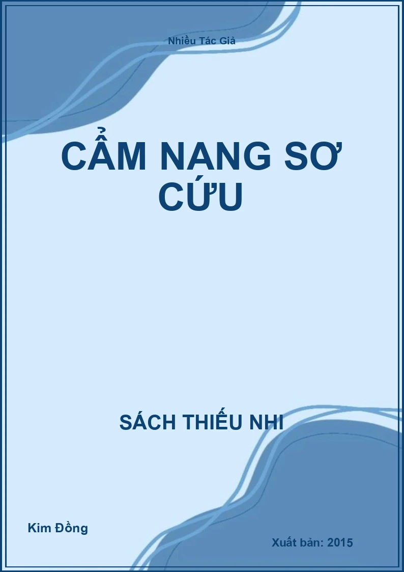 Cẩm nang sơ cứu