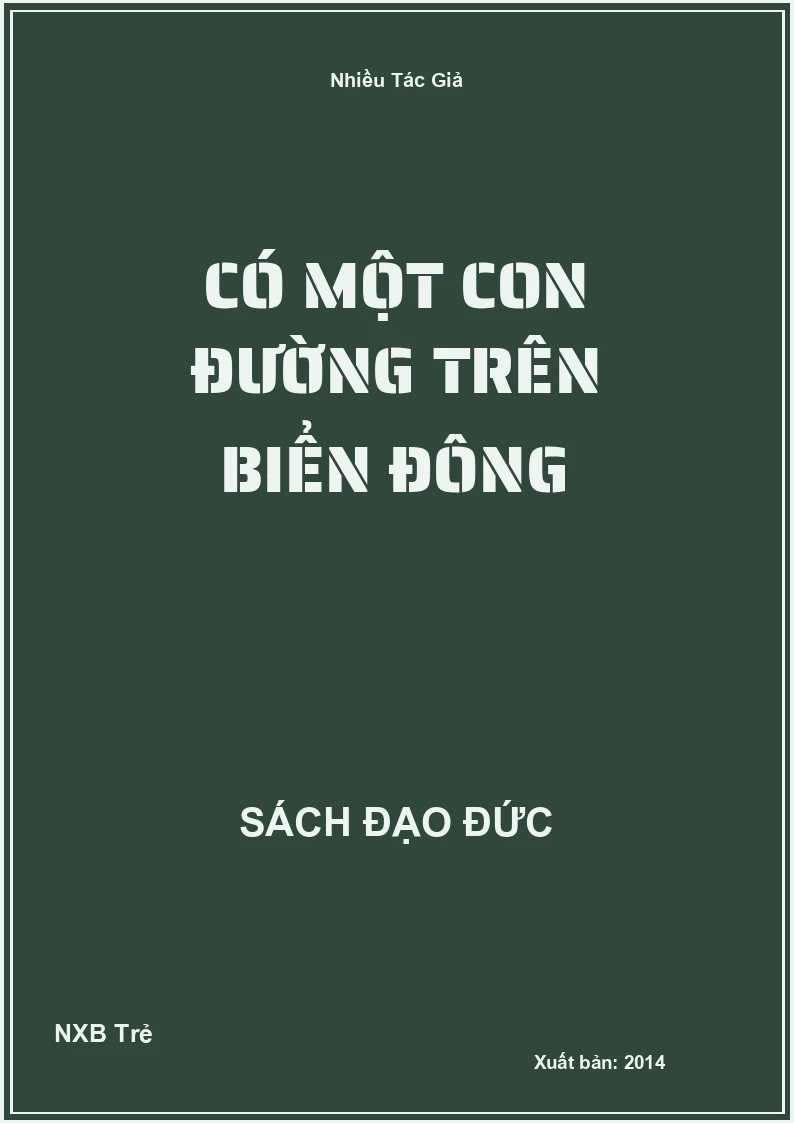 Có một con đường trên biển đông