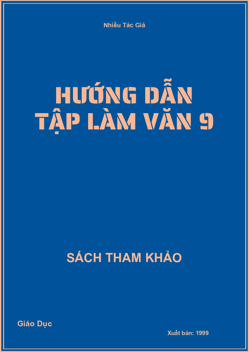Hướng dẫn tập làm văn 9