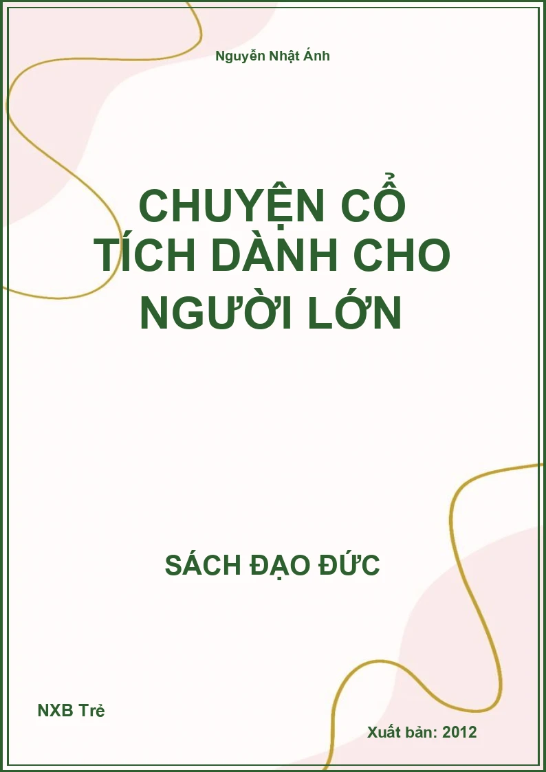 Chuyện cổ tích dành cho người lớn