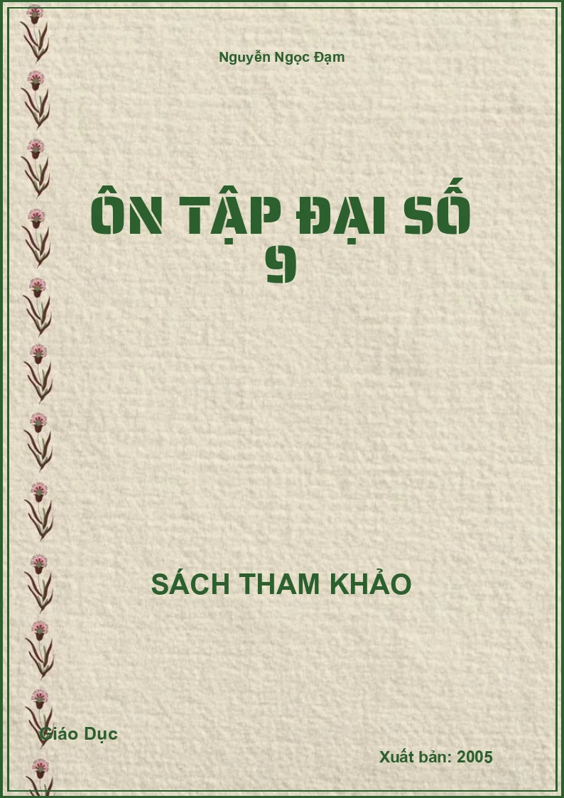Ôn tập Đại số 9