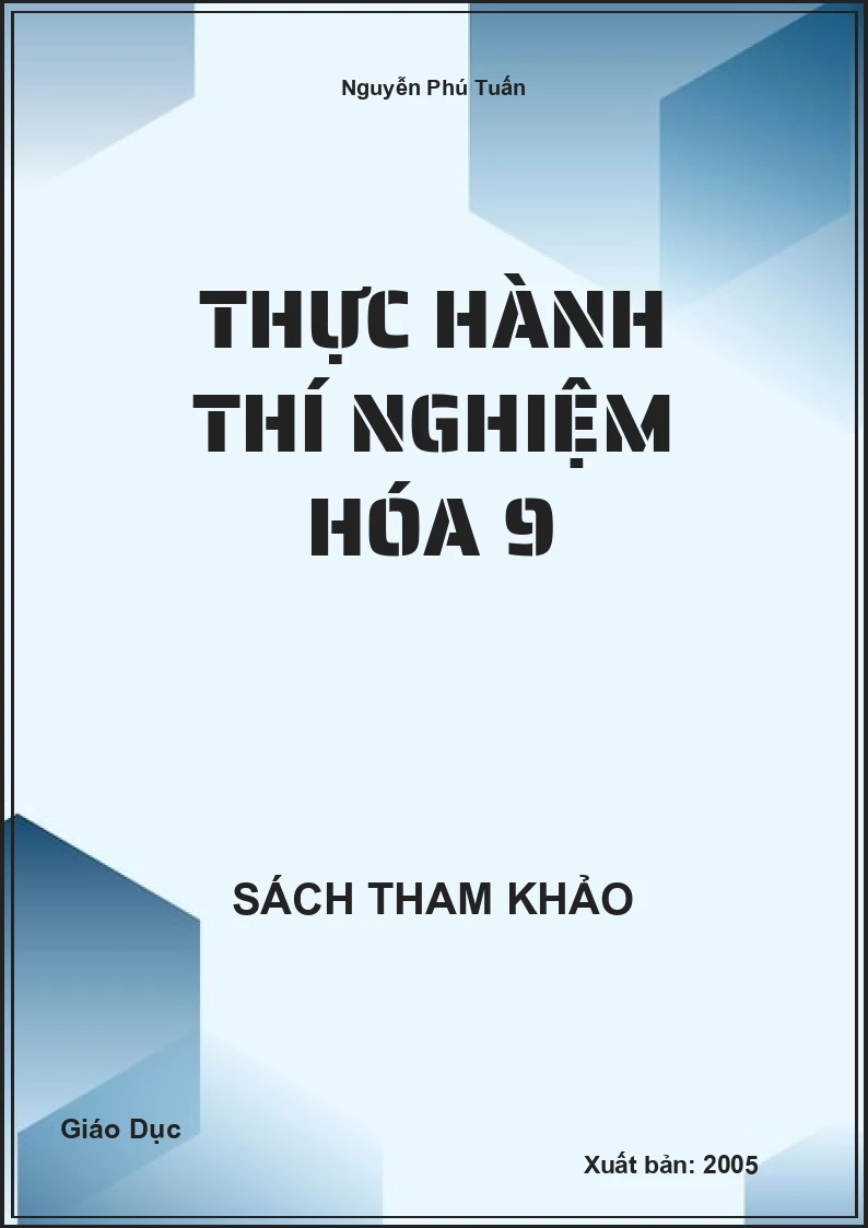 Thực hành thí nghiệm hóa 9