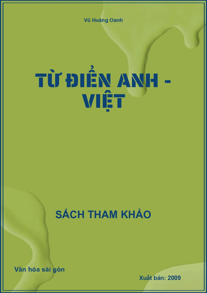 Từ điển Anh - Việt