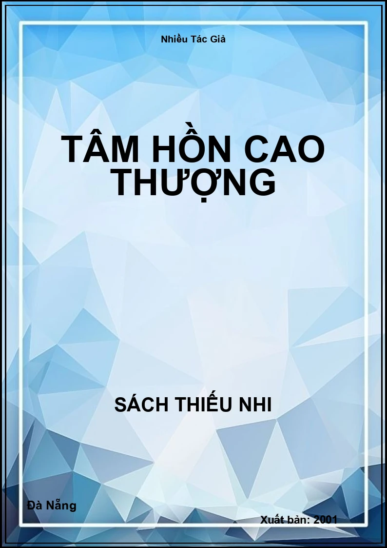 Tâm hồn cao thượng