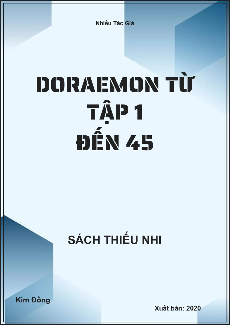Doraemon từ tập 1 đến 45