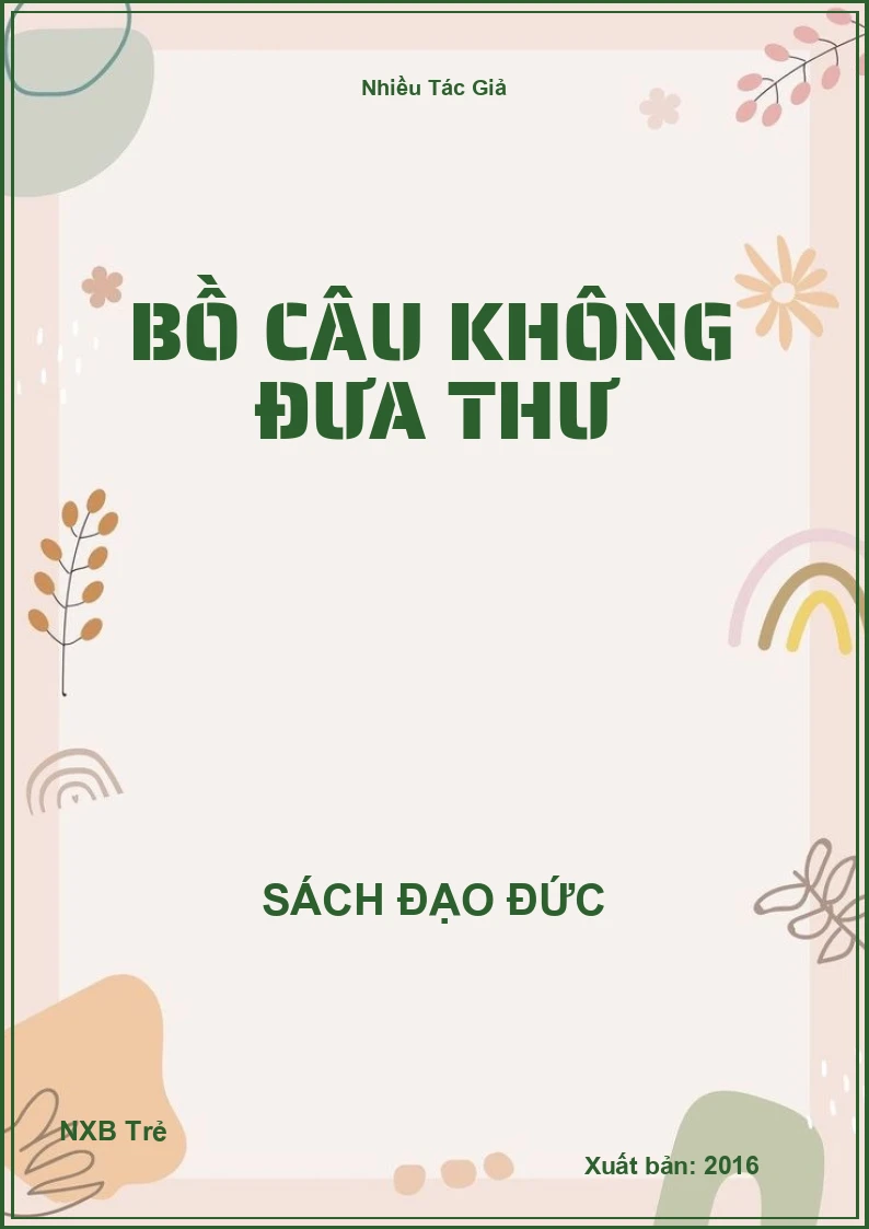 Bồ câu không đưa thư